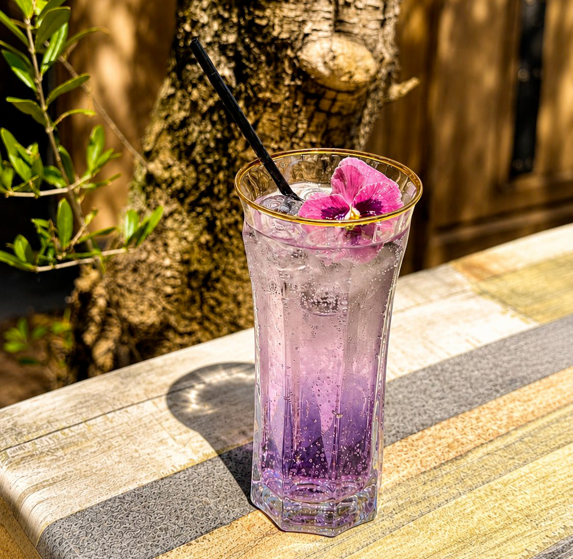 Cocktails &agrave; la violette