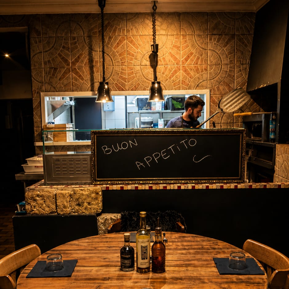 Cuisine et pizzaiolo du Patio